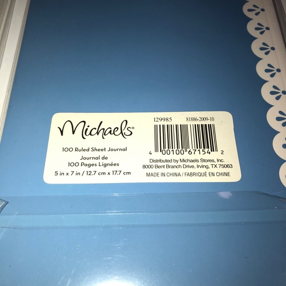 MICHAELS Journal 100 Page Ruled Sheet Flourish Set of 2 NEW! - Picture 12 of 13